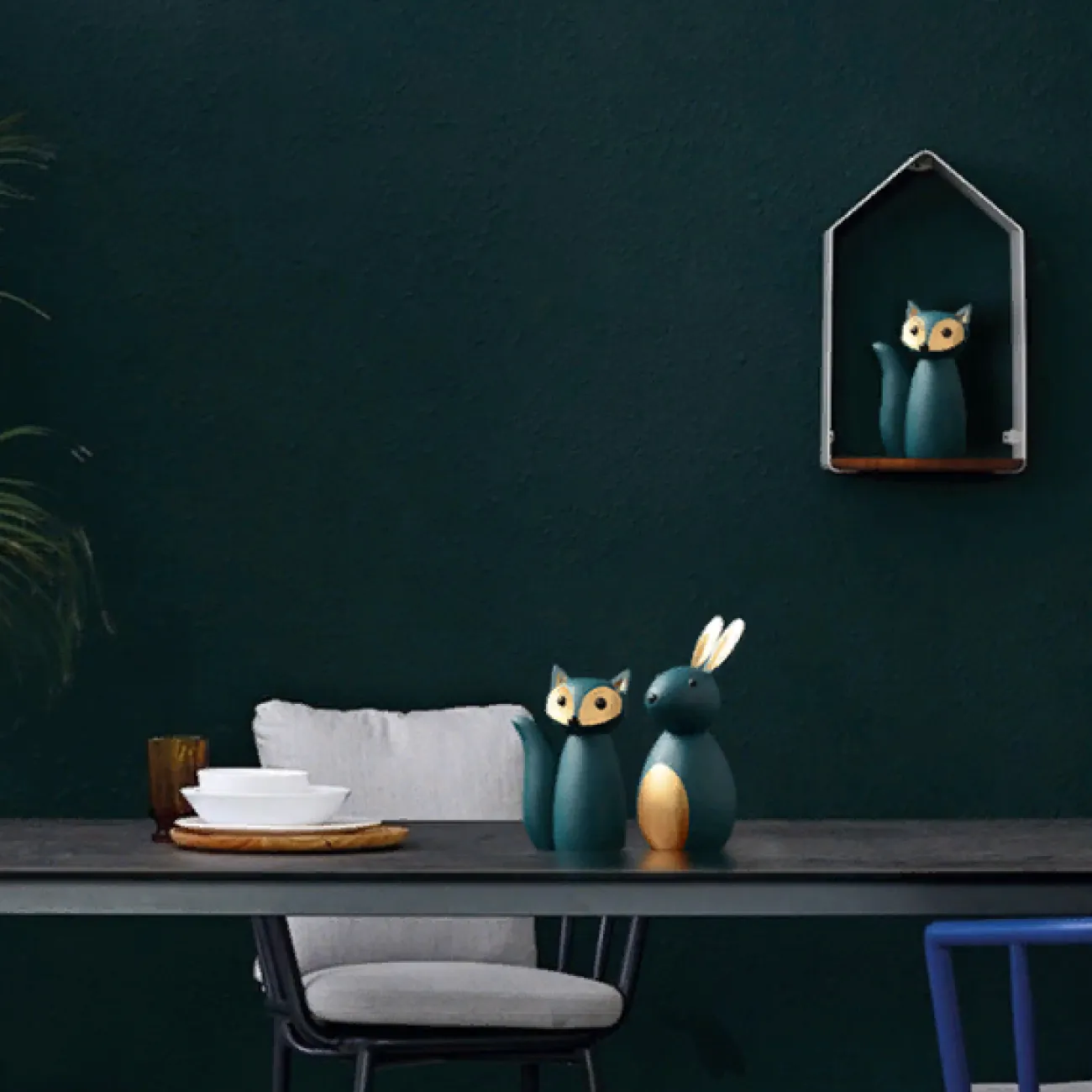 Скандинавское украшение из смолы Animals