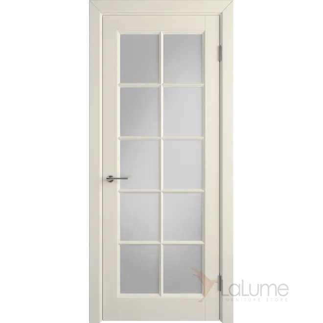 Межкомнатная дверь STOCKHOLM GLANTA IVORY WHITE CLOUD