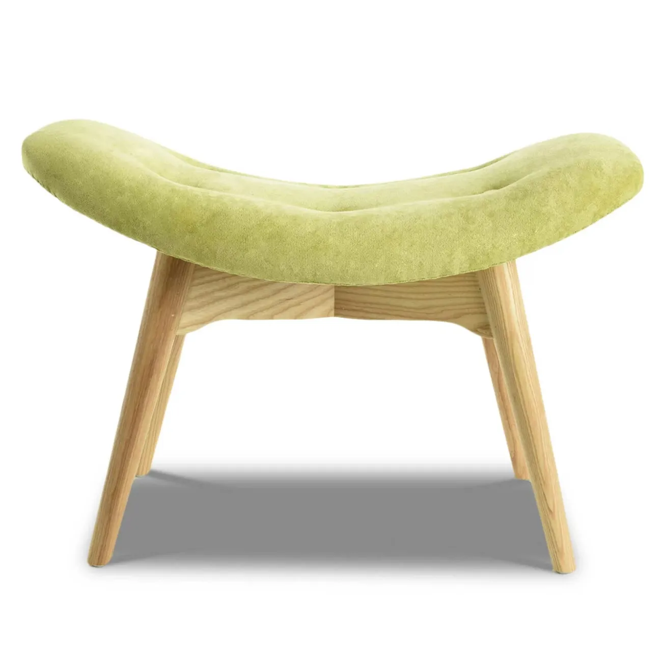 Банкетка DС-917F цвет оливковый YR2214-12 ноги ясень-01 ESF Банкетка DС-917F цвет оливковый YR2214-12 ноги ясень-01 ESF