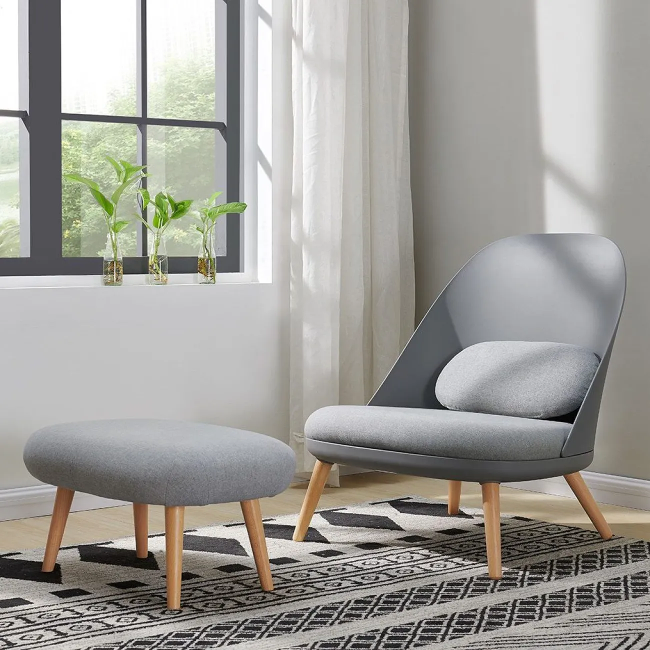 Банкетка RX-T серый HE512-10 ESF