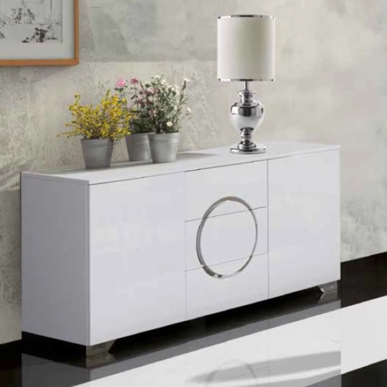 Буфет W 743 белый ESF