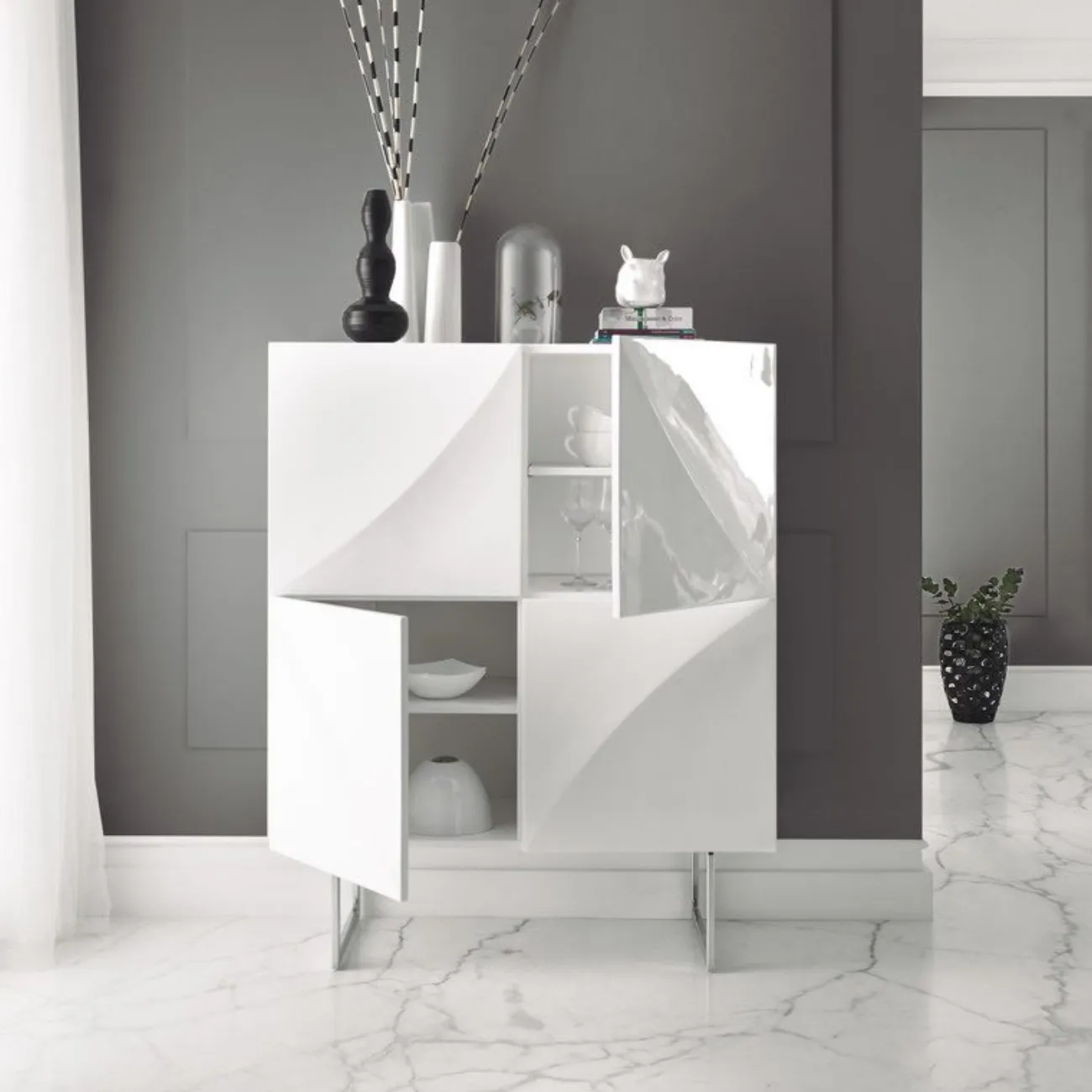 Буфет W-101 белый ESF