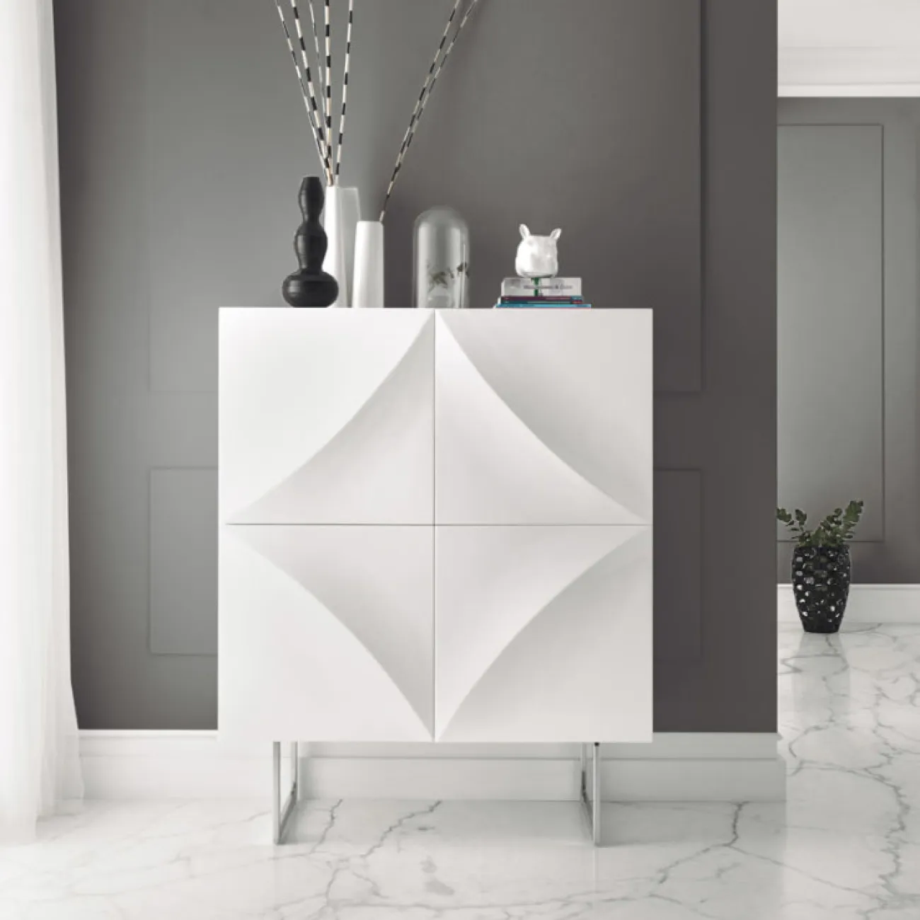 Буфет W-101 белый ESF