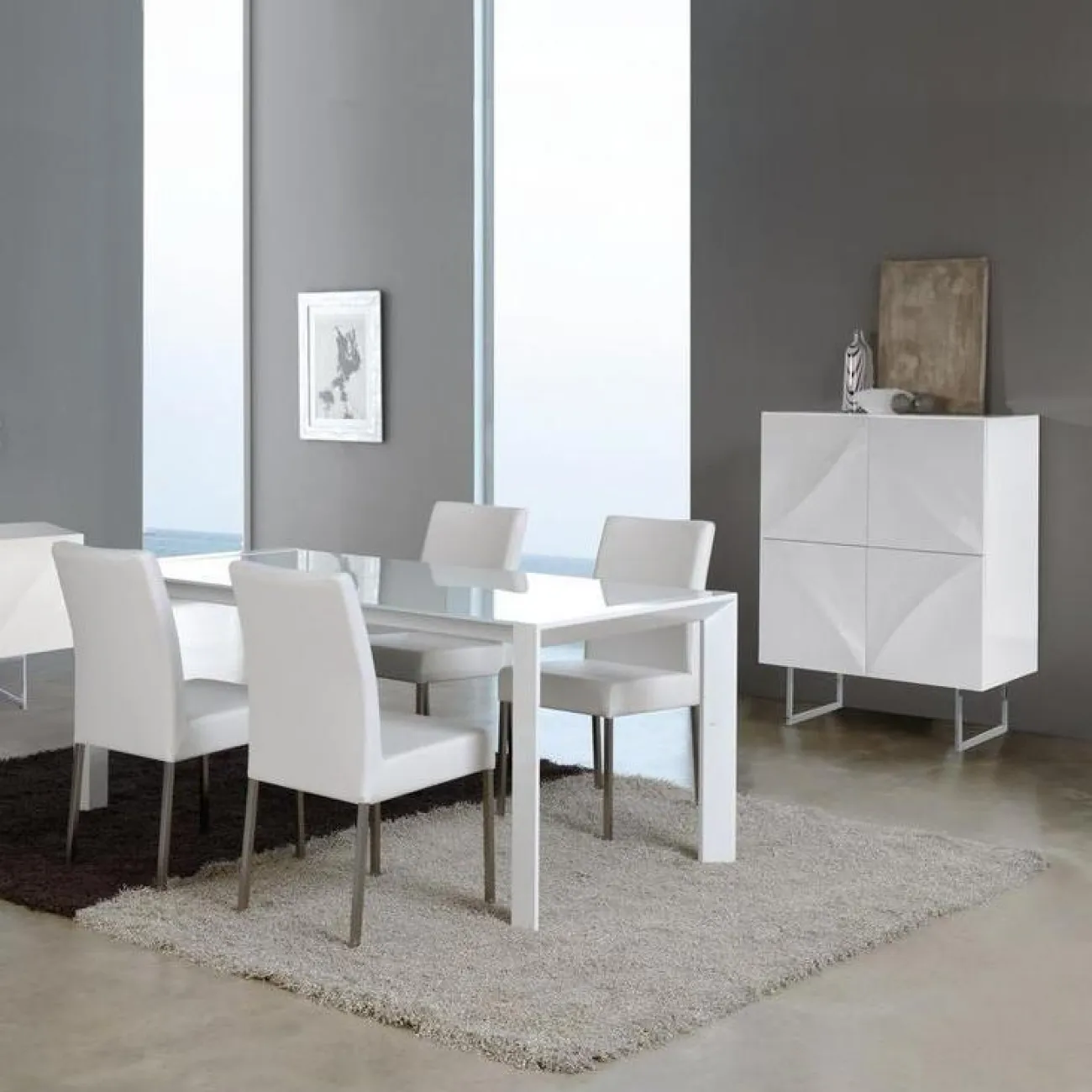 Буфет W-101 белый ESF