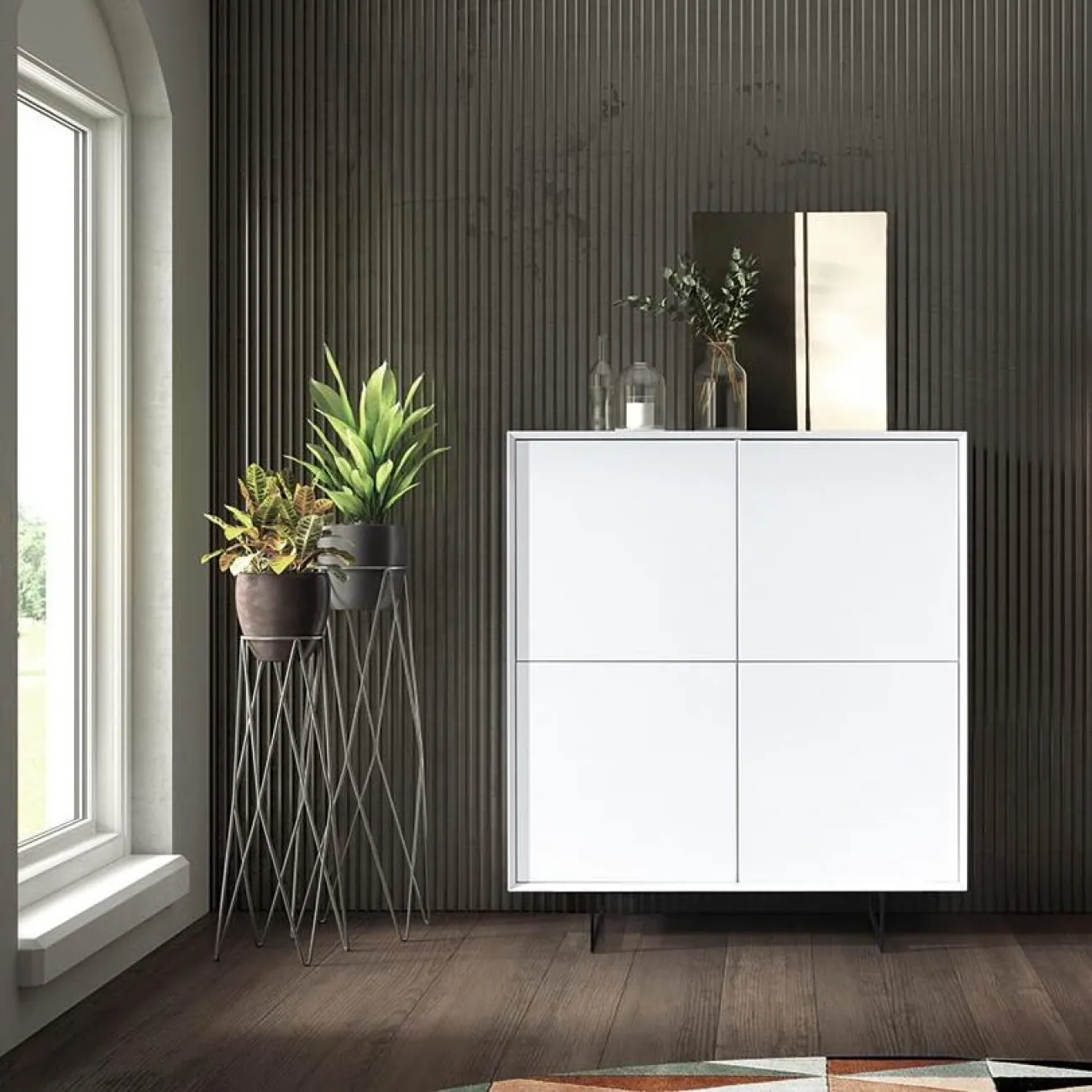 Буфет W-130 белый ESF 