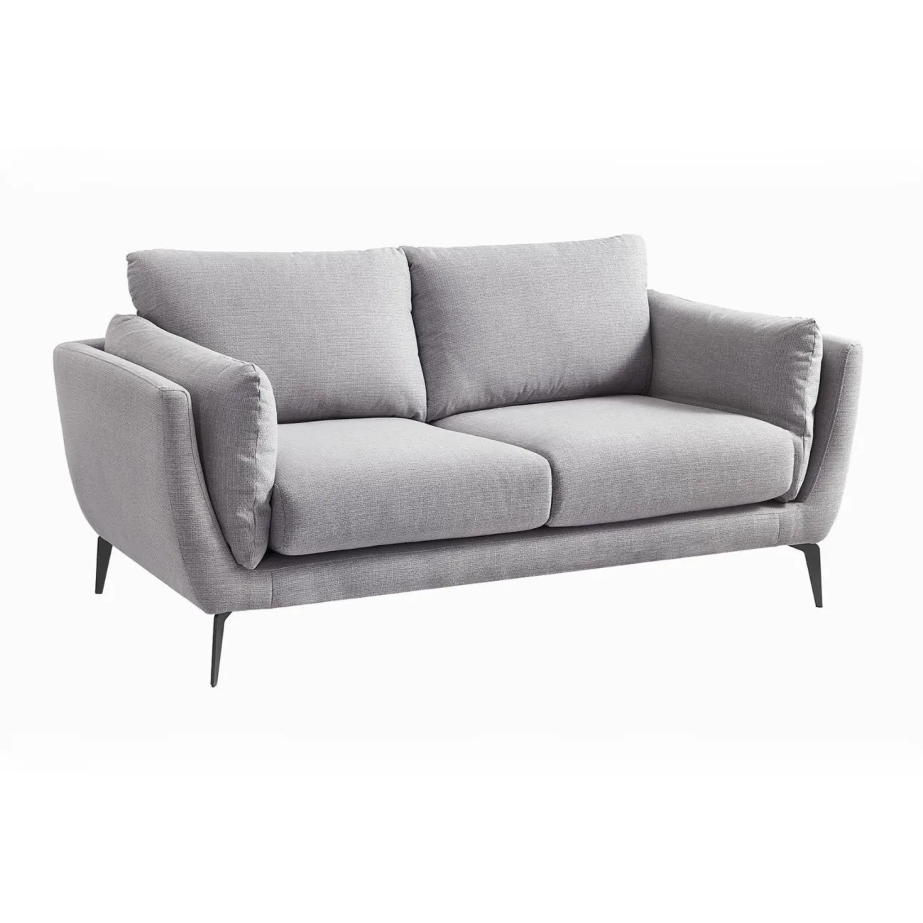 Диван AMSTERDAM 5176 (2-х местный) серый никель ESF