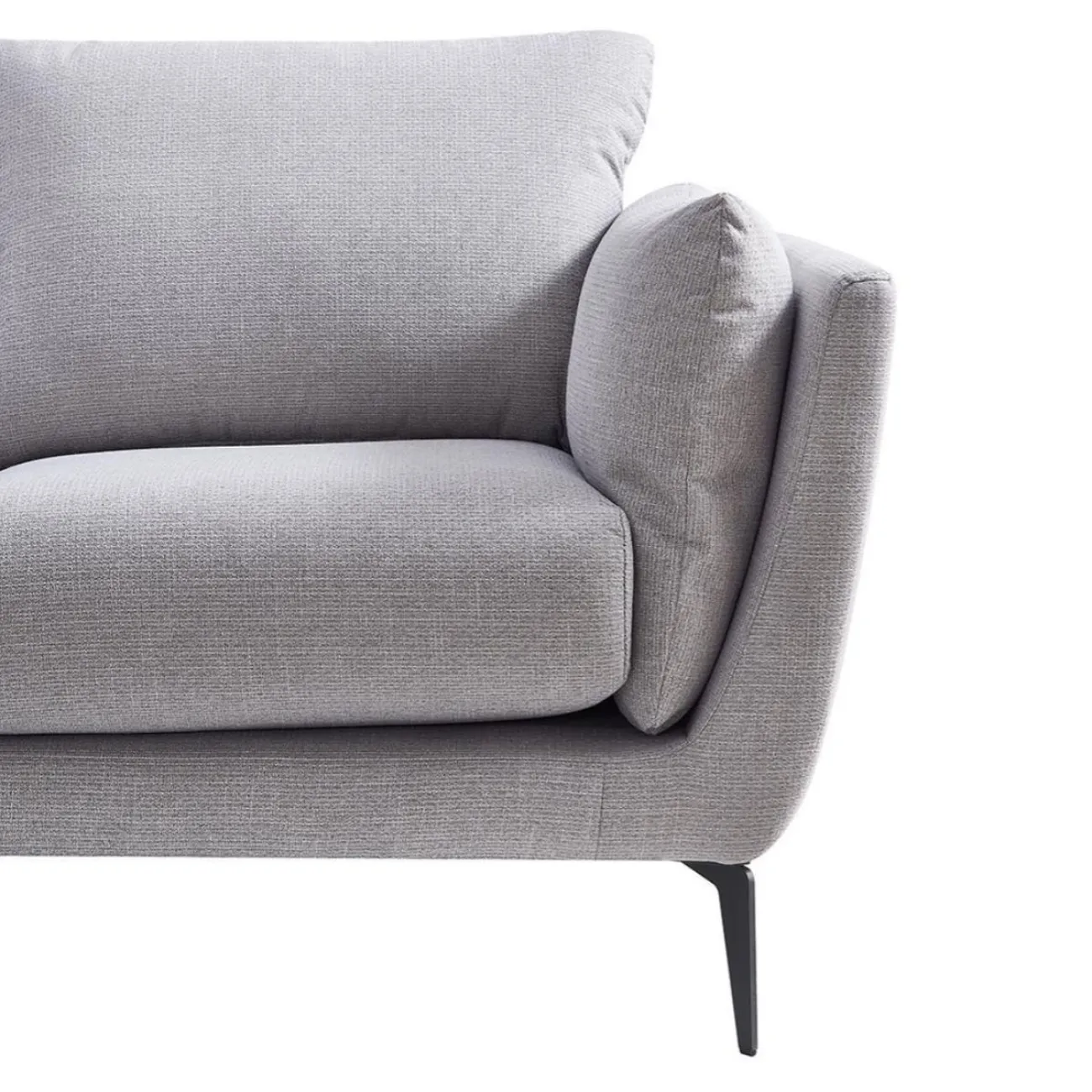 Диван AMSTERDAM 5176 (2-х местный) серый никель ESF