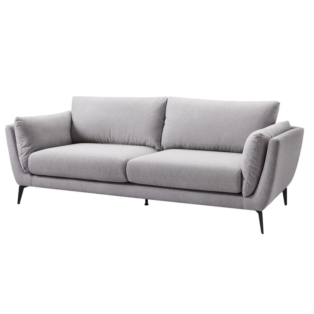 Диван AMSTERDAM 5176 (3-х местный) серый никель ESF