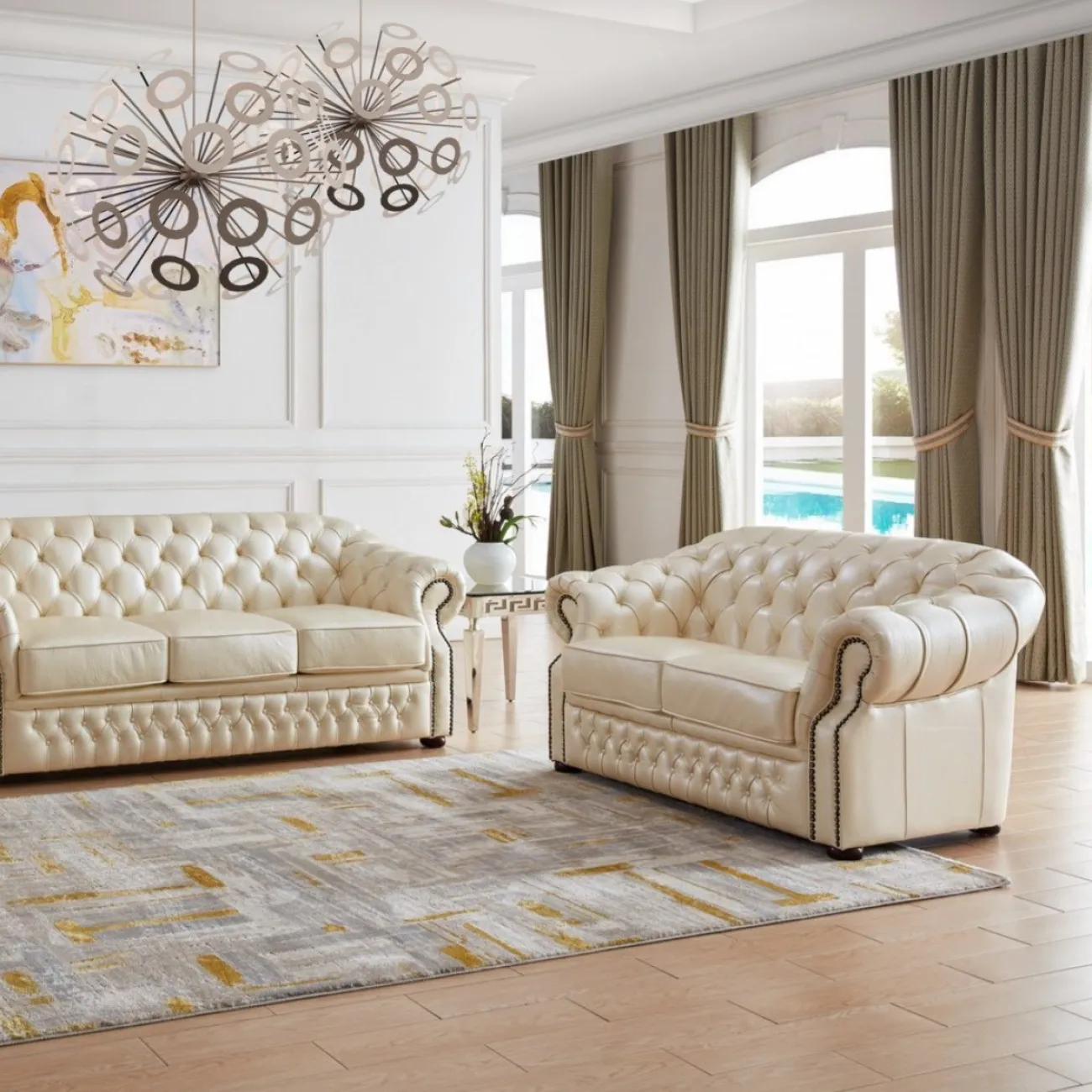 Диван B-128 (2-х местный) бежевый цвет 31 ESF Диван B-128 (2-х местный) бежевый цвет 31 ESF