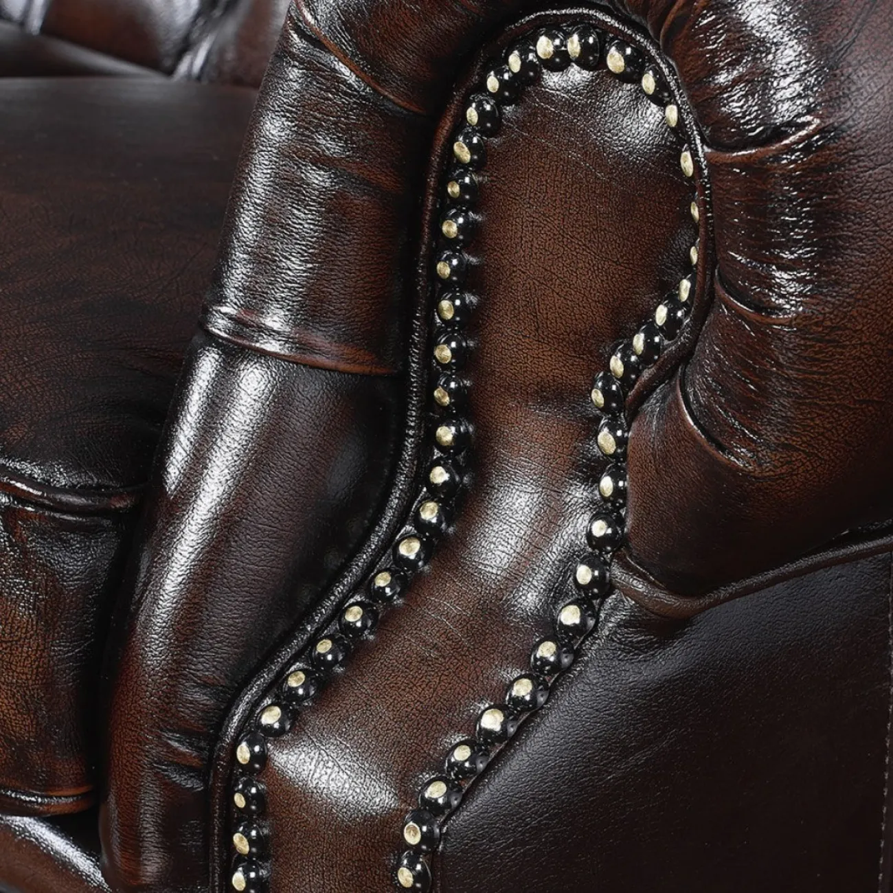 Диван B-128 (2-х местный) коричневый ESF