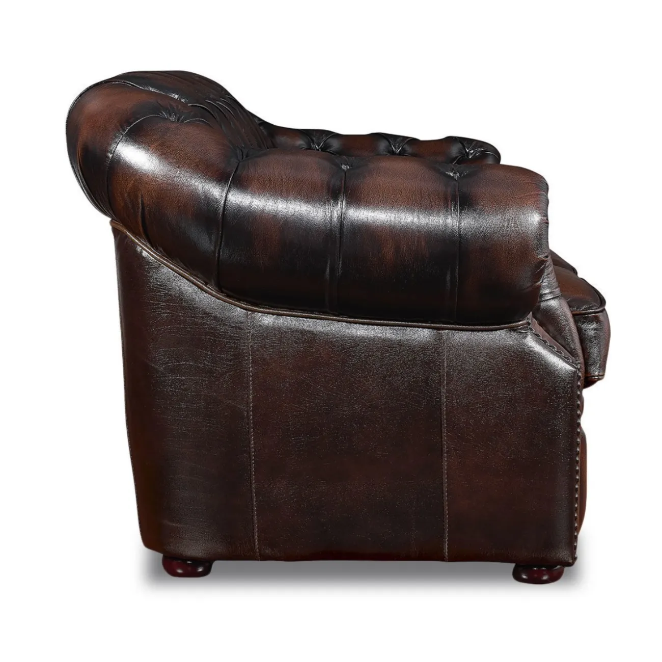 Диван B-128 (2-х местный) коричневый ESF