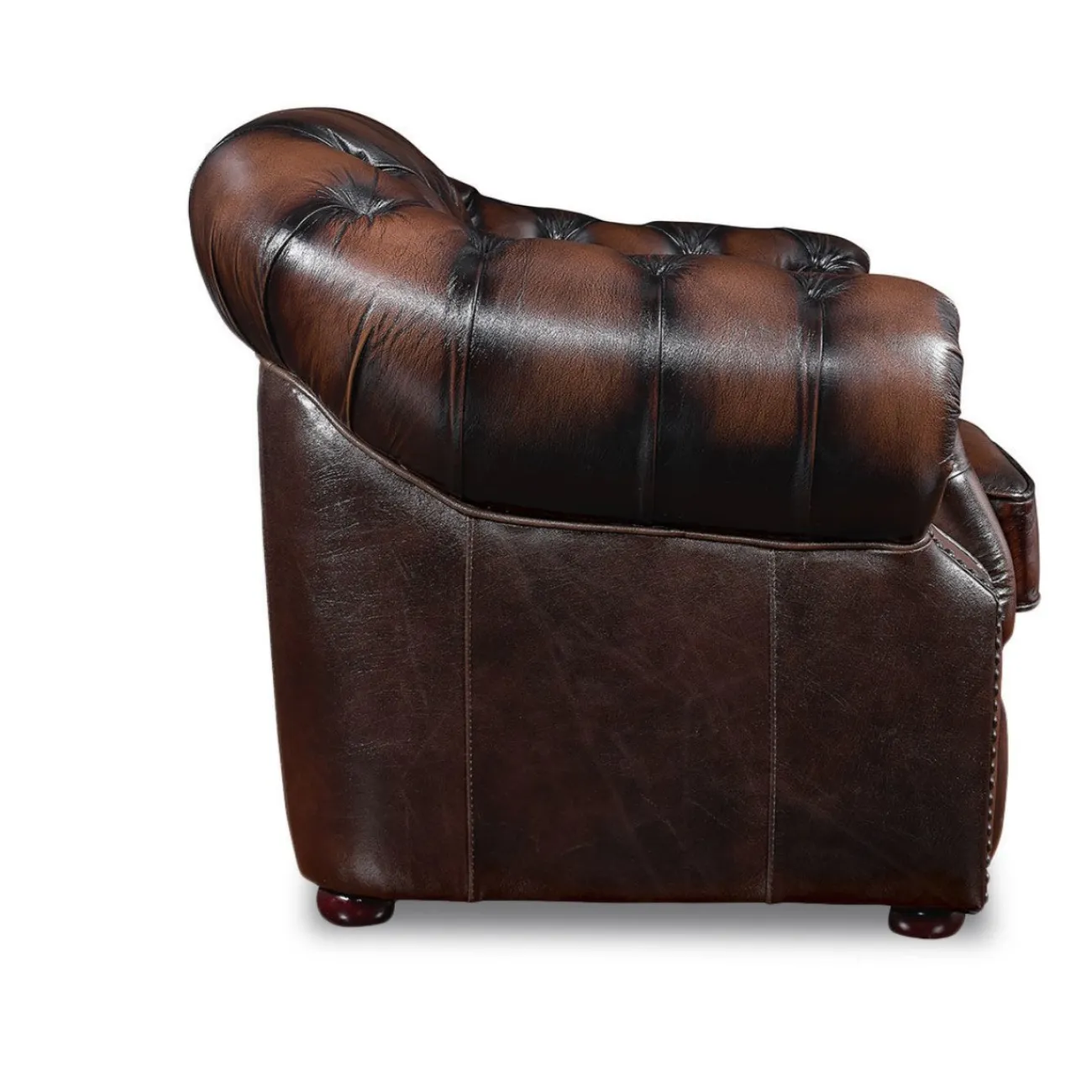 Диван B-128 (3-х местный)  коричневый ESF