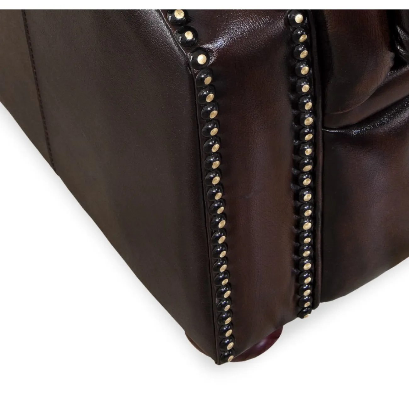 Диван B-128 (3-х местный)  коричневый ESF