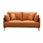 Диван CALIFORNIA NAPPA SF002 (2-х местный) коричневый 6606 ESF
