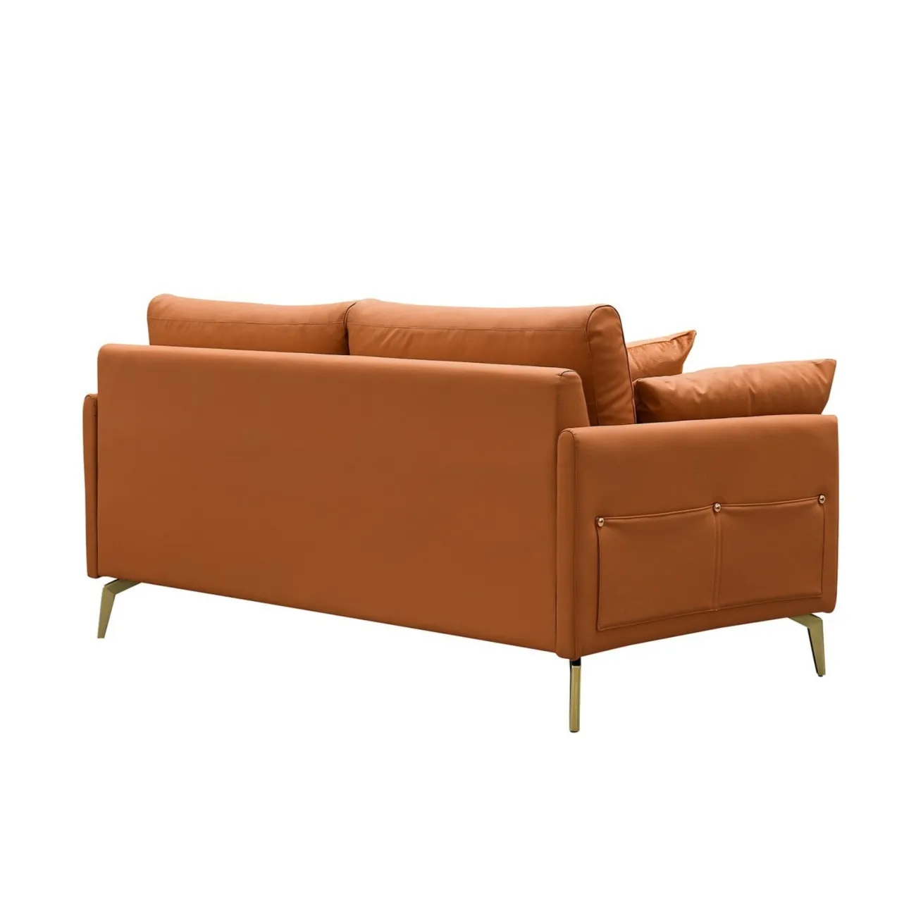 Диван CALIFORNIA NAPPA SF002 (2-х местный) коричневый 6606 ESF