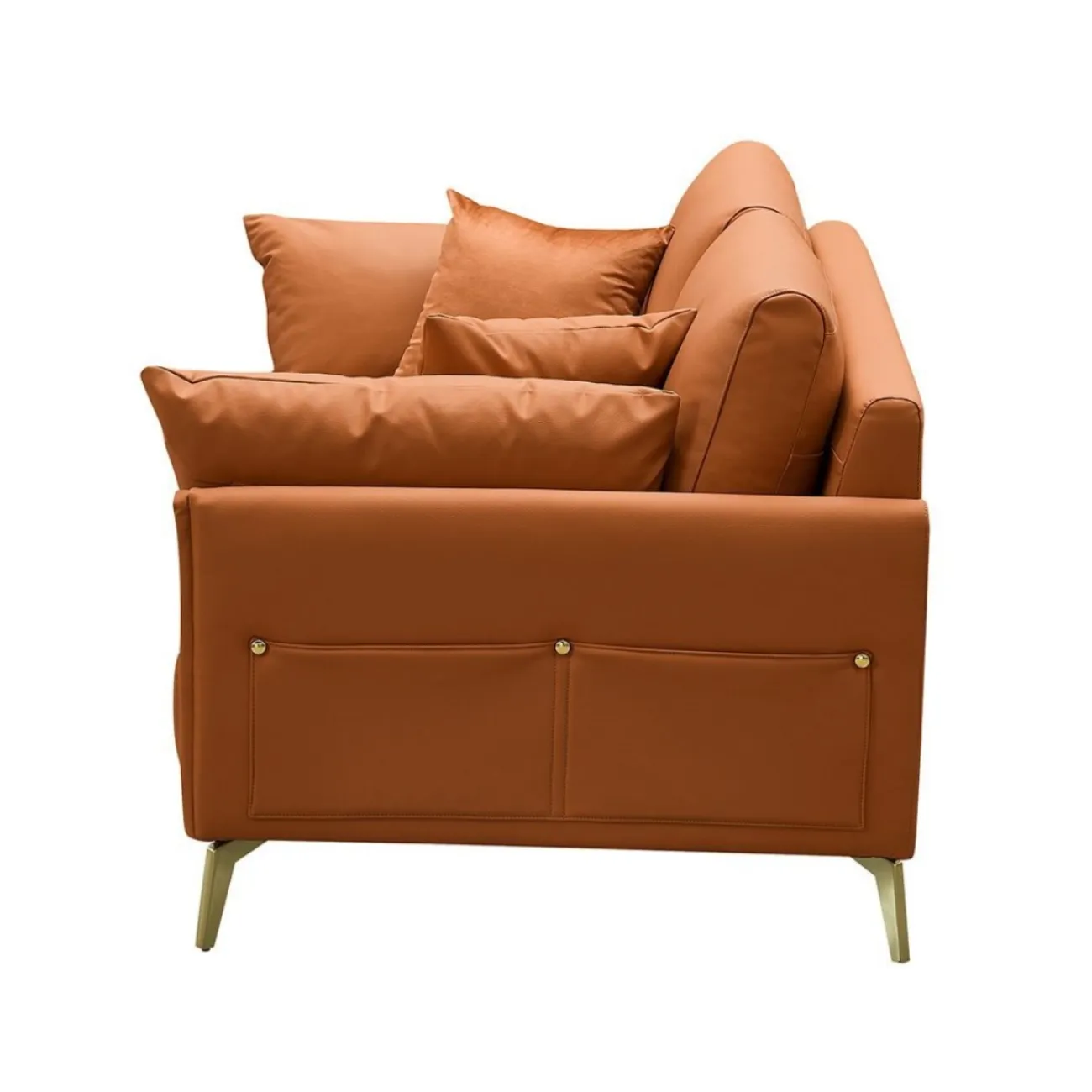 Диван CALIFORNIA NAPPA SF002 (2-х местный) коричневый 6606 ESF