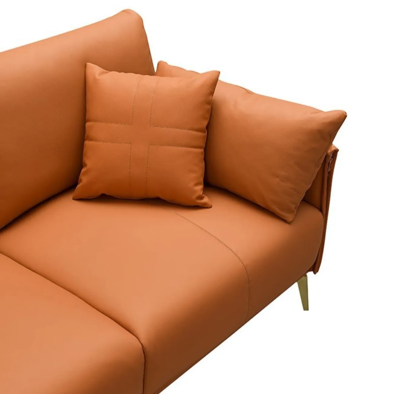 Диван CALIFORNIA NAPPA SF002 (2-х местный) коричневый 6606 ESF