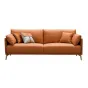 Диван CALIFORNIA NAPPA SF002 (3-х местный) коричневый 6606 ESF