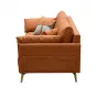 Диван CALIFORNIA NAPPA SF002 (3-х местный) коричневый 6606 ESF