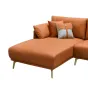 Диван CALIFORNIA NAPPA SF002 угловой коричневый 6606 угол левый ESF