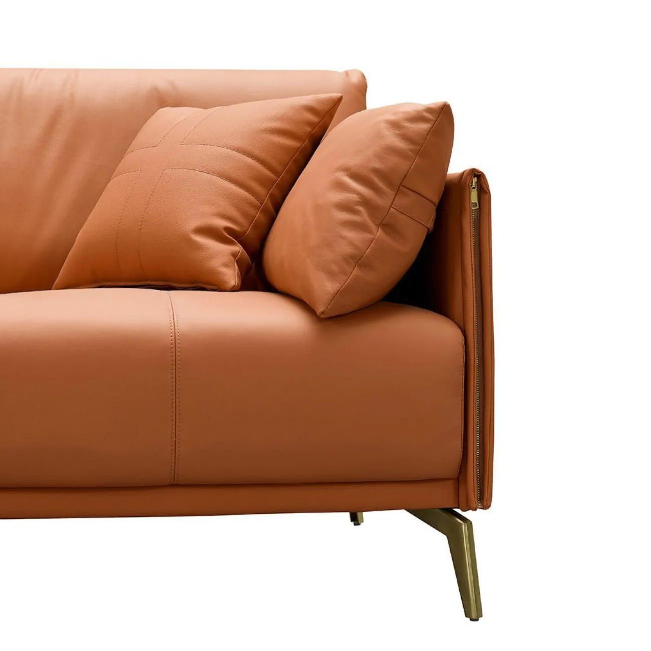 Диван CALIFORNIA NAPPA SF002 угловой коричневый 6606 угол левый ESF