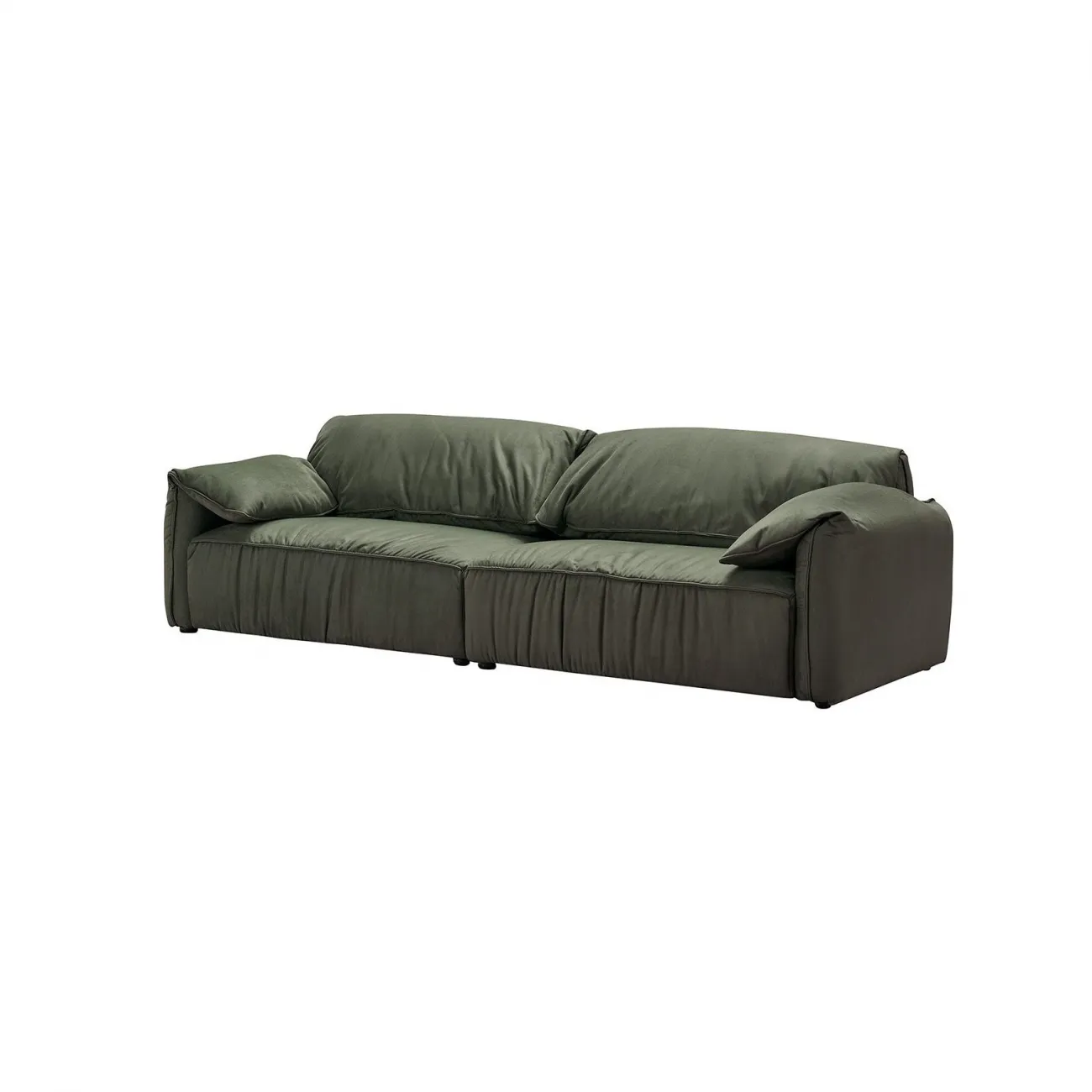 Диван CASABLANCA SF026 (4-х местный)  темно зеленый 2207-21 ESF