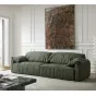 Диван CASABLANCA SF026 (4-х местный)  темно зеленый 2207-21 ESF