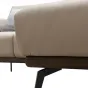 Диван ELEGANTE NAPPA SF015 угловой бежевый 6615-коричневый угол правый ESF