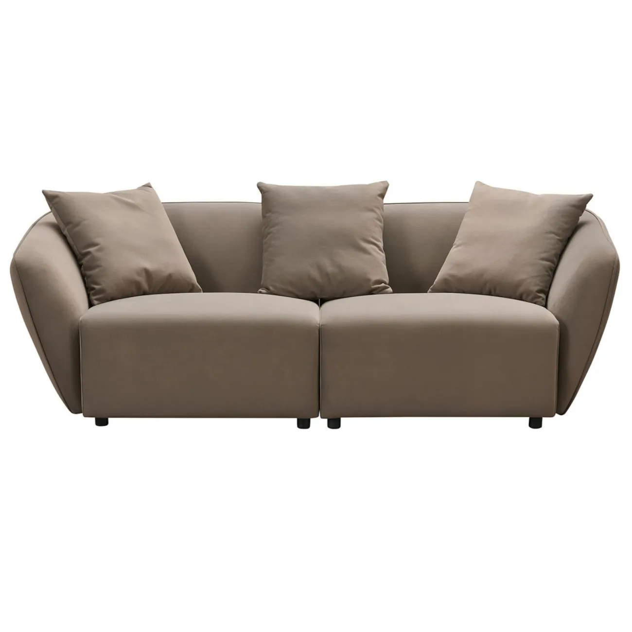 Диван ROCKS SF024 (3-х местный)  бежевый 5100-5 ESF