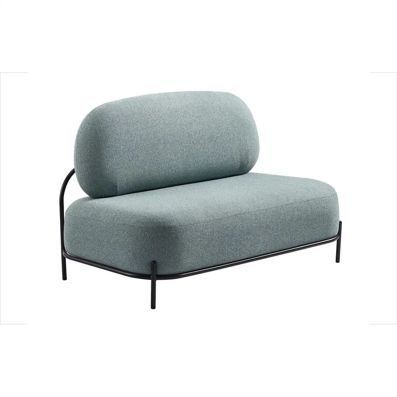 Диван SOFA 06-02 (2-х местный) зеленый A652-26 ESF