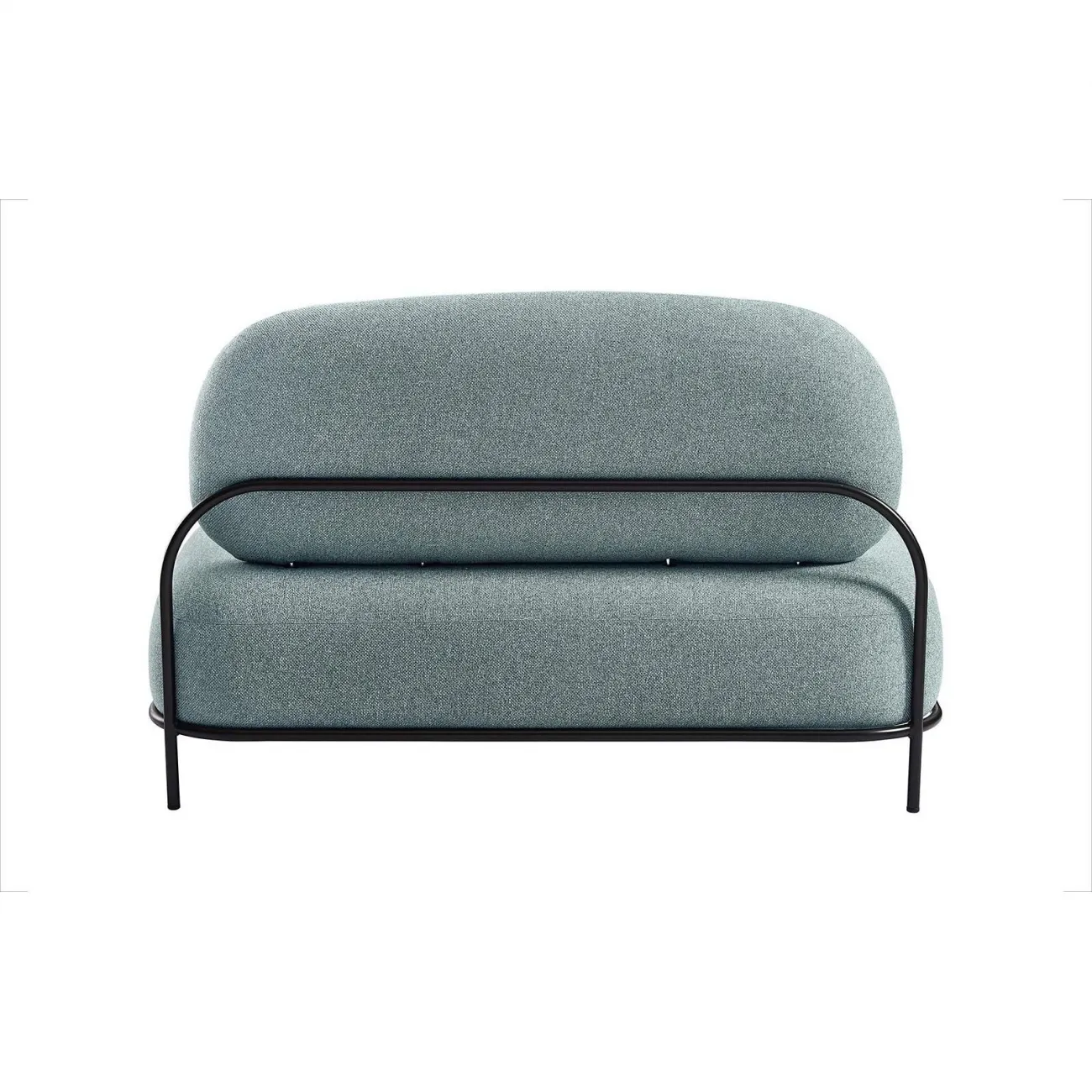 Диван SOFA 06-02 (2-х местный) зеленый A652-26 ESF