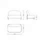 Диван SOFA 06-02 (2-х местный) зеленый A652-26 ESF