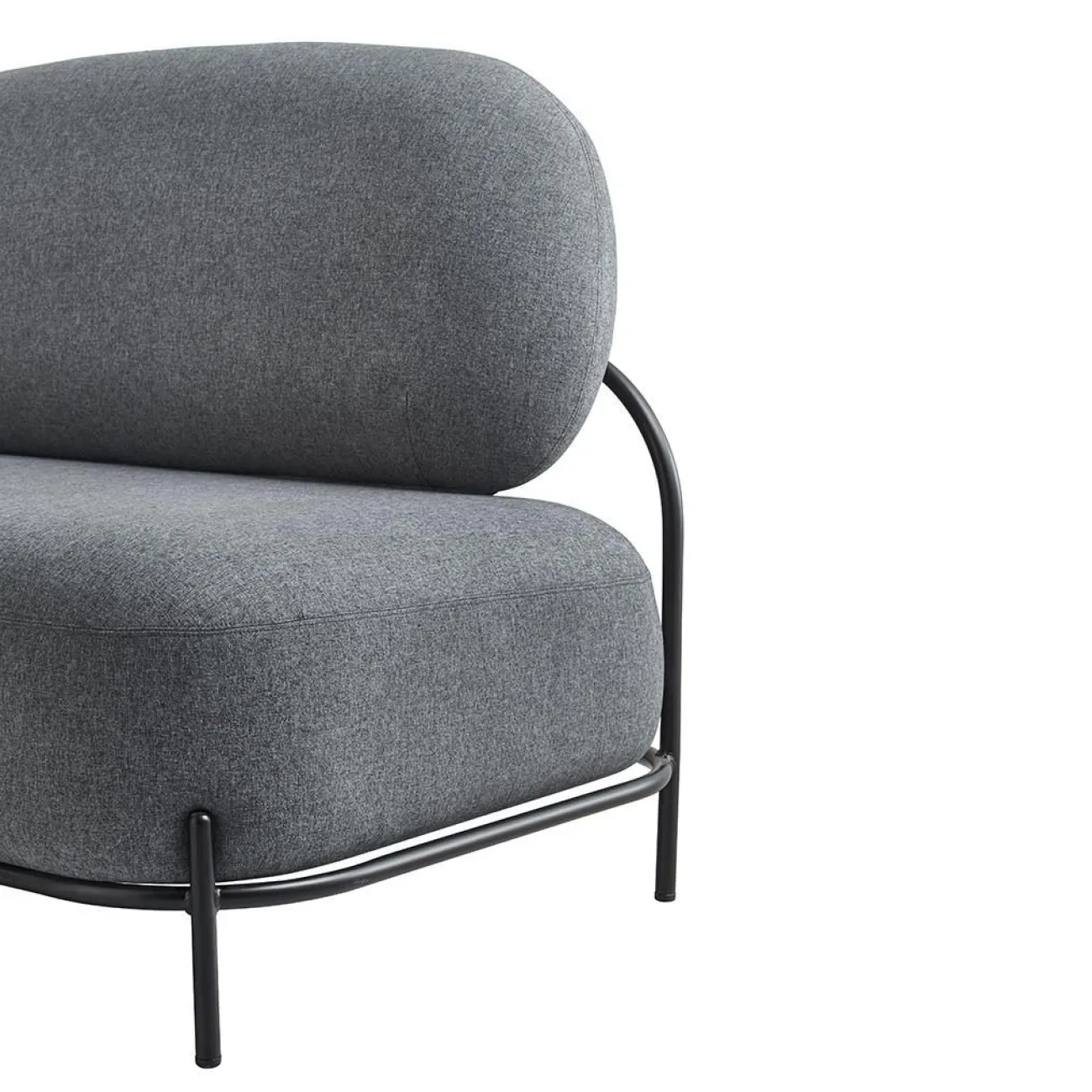 Диван SOFA 06-02 (2-х местный) серый HE512-11 ESF