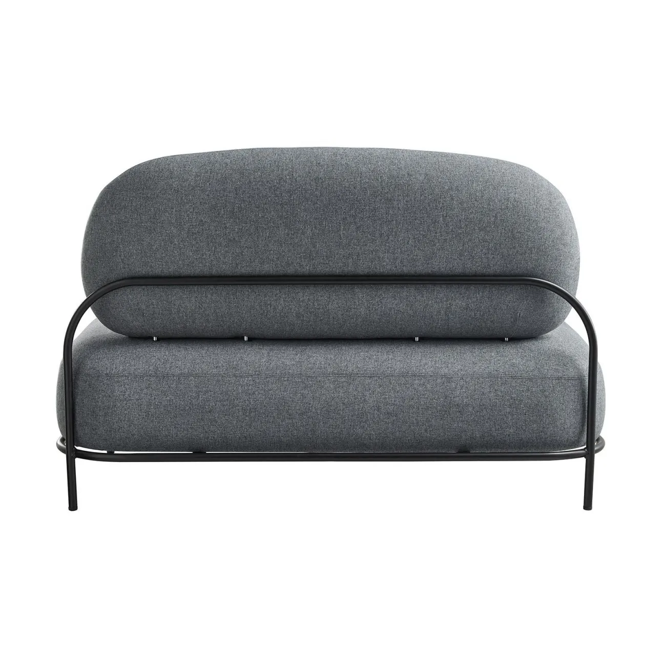 Диван SOFA 06-02 (2-х местный) серый HE512-11 ESF