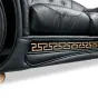 Диван Versace (2-х местный) черный ESF