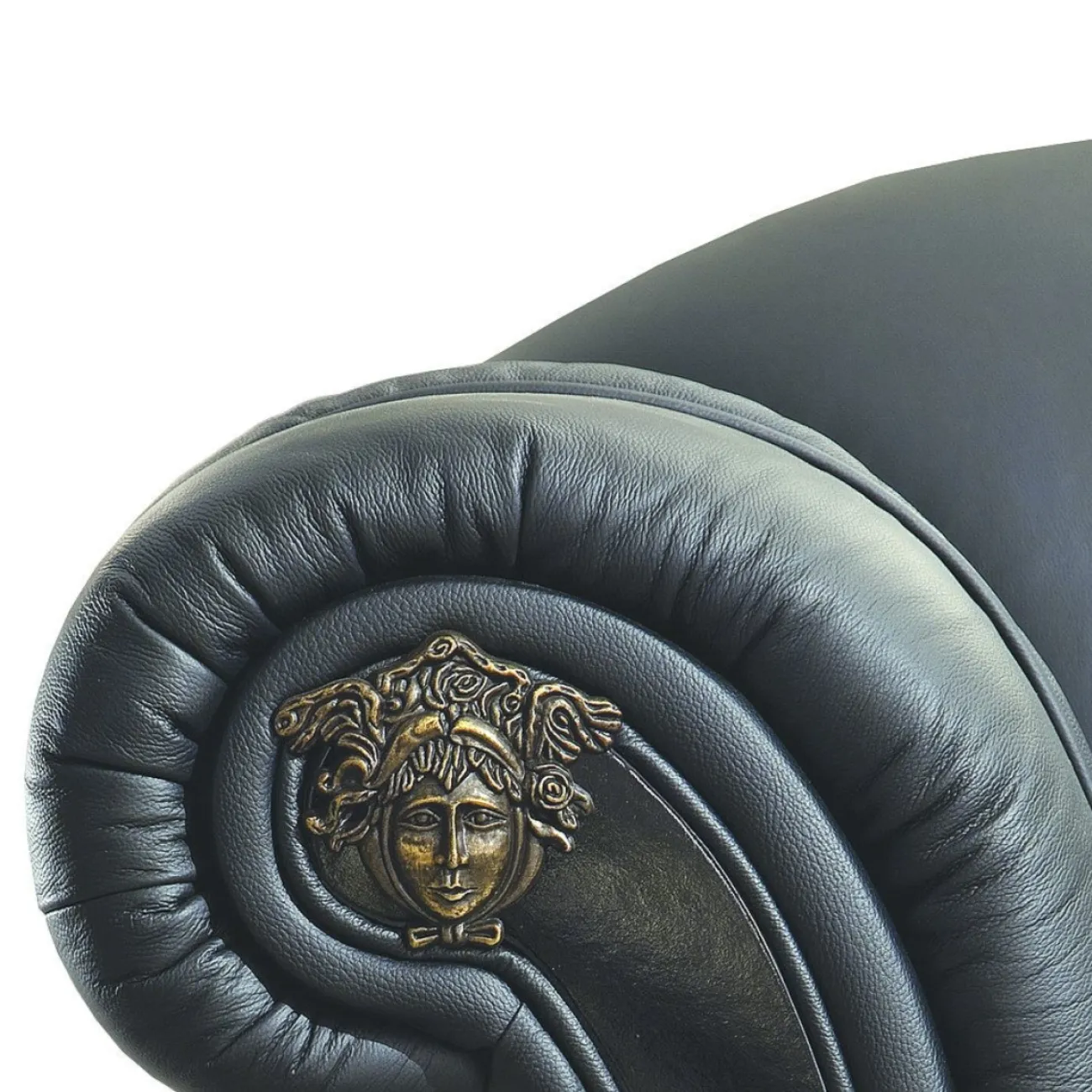 Диван Versace (2-х местный) черный ESF