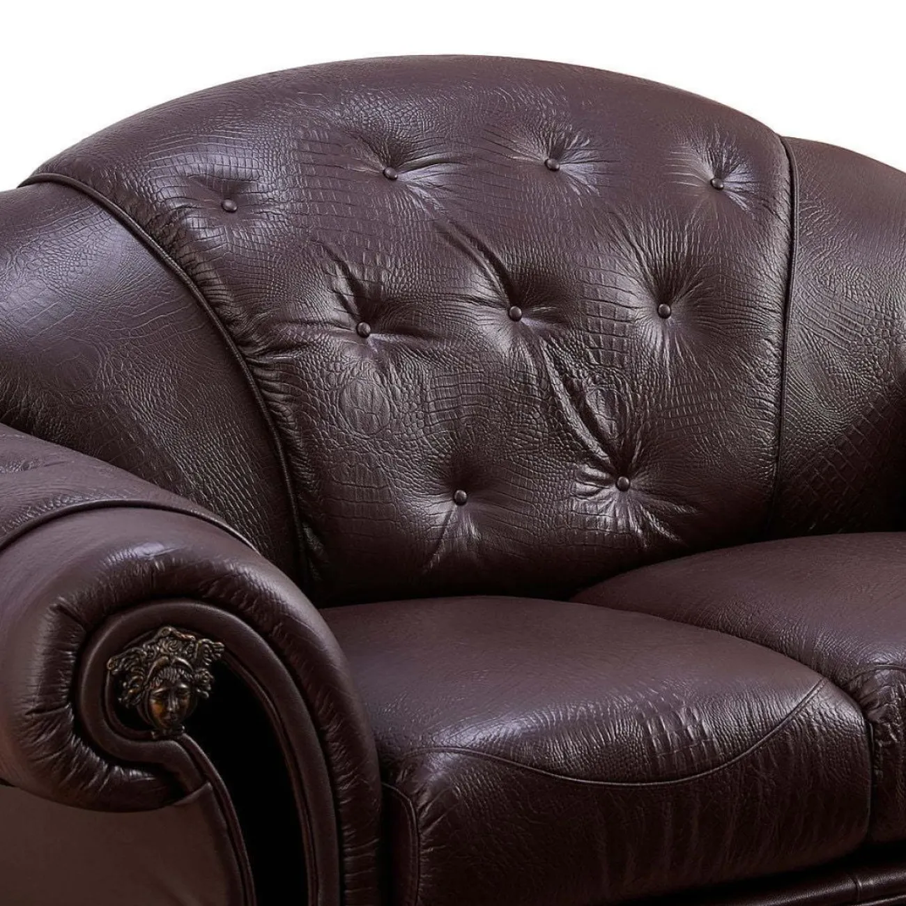 Диван Versace (2-х местный) коричневый 37 (VERSUS) ESF