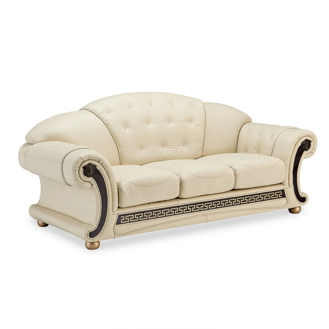 Диван Versace (3-х местный) белый ESF