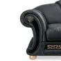 Диван Versace (3-х местный) черный ESF