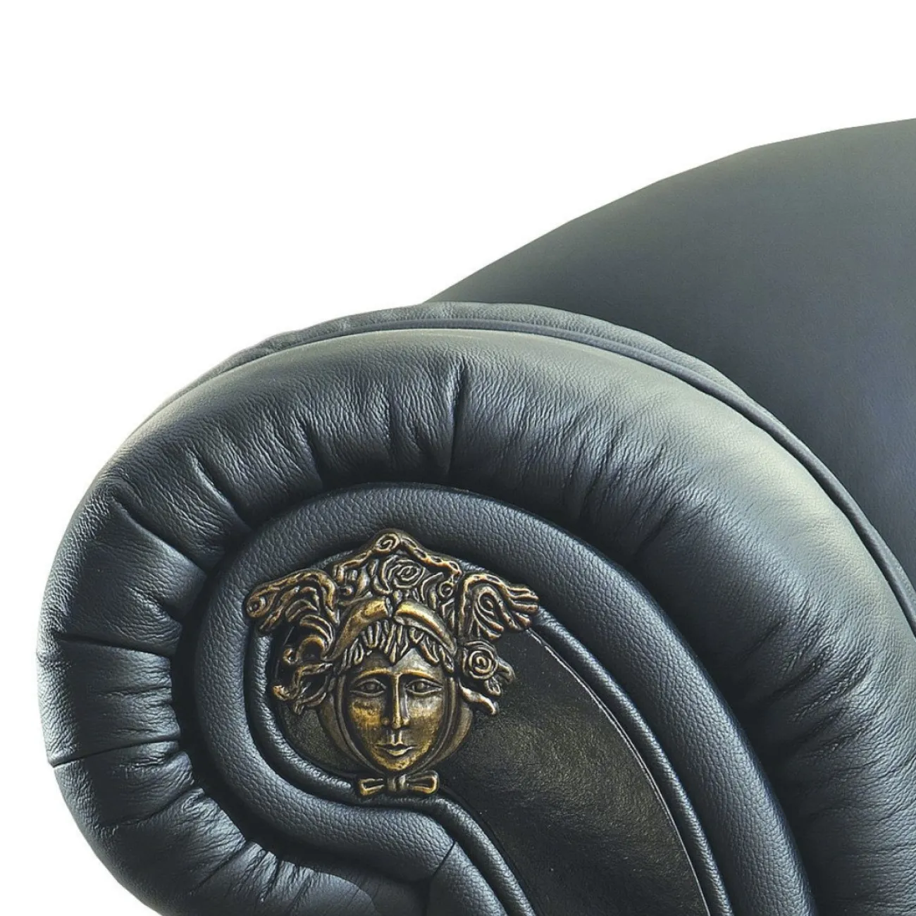 Диван Versace (3-х местный) черный ESF