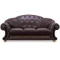 Диван Versace (3-х местный) коричневый 37 (VERSUS) ESF