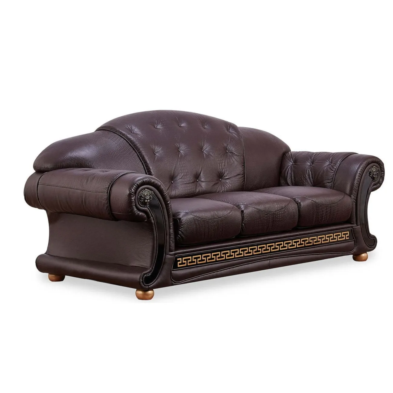 Диван Versace (3-х местный) коричневый 37 (VERSUS) ESF