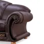 Диван Versace (3-х местный) коричневый 37 (VERSUS) ESF