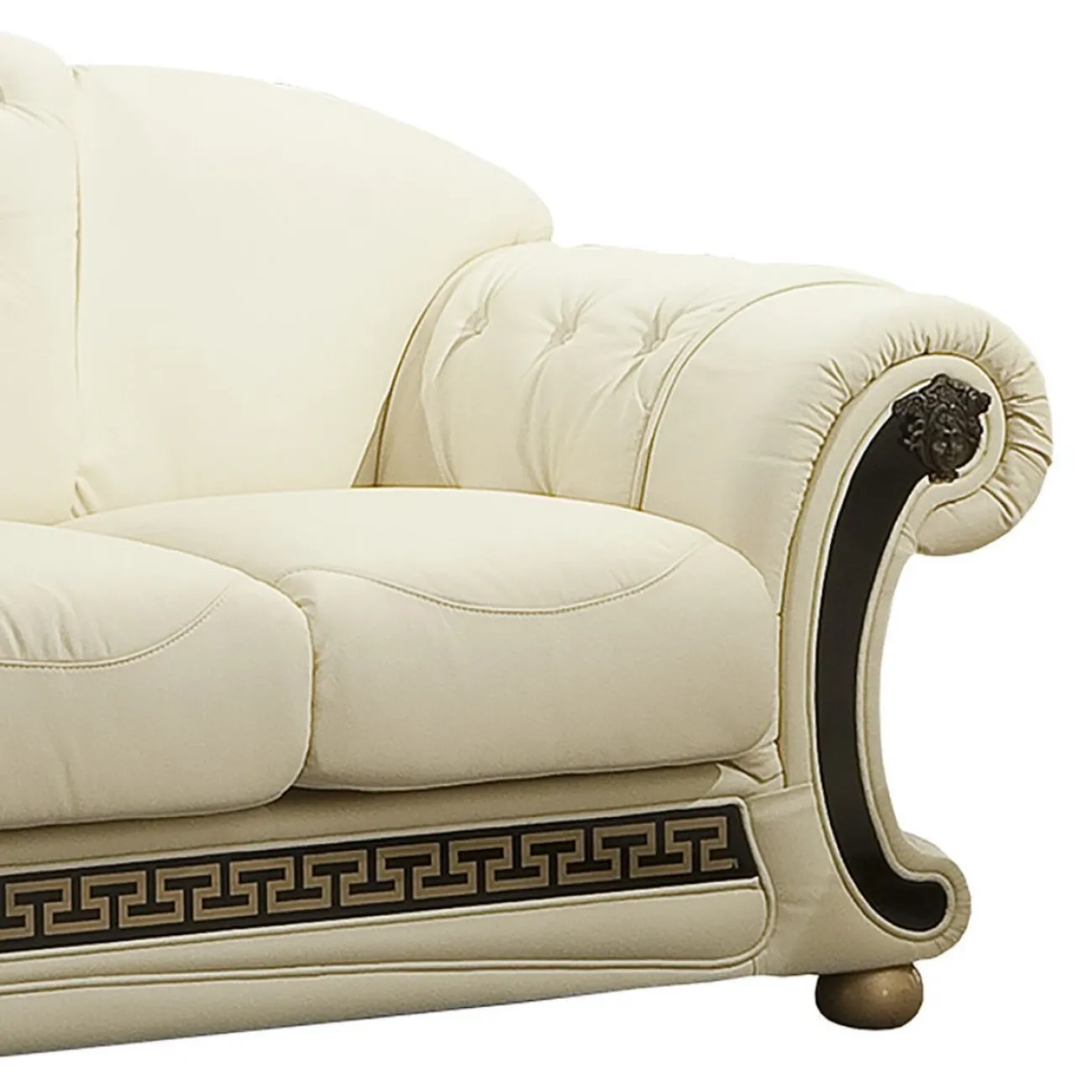 Диван-кровать Versace (3-х местный) белый (VERSUS) ESF