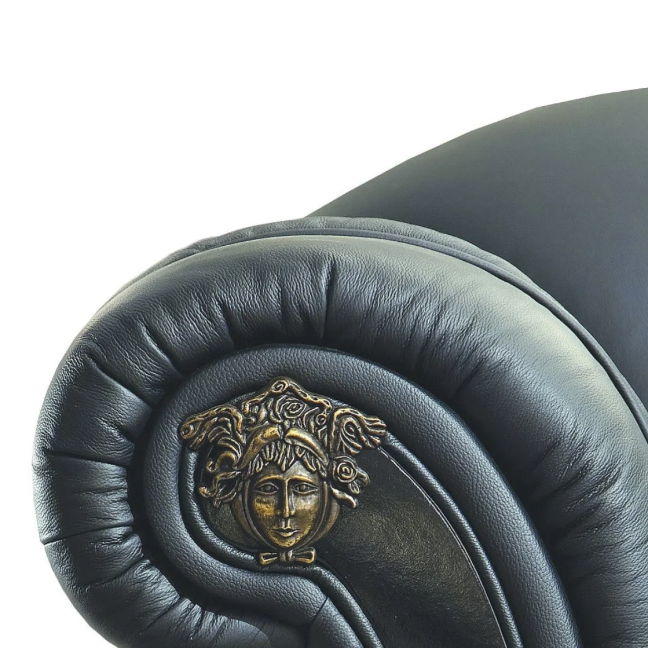 Диван-кровать Versace (3-х местный) черный (VERSUS) ESF