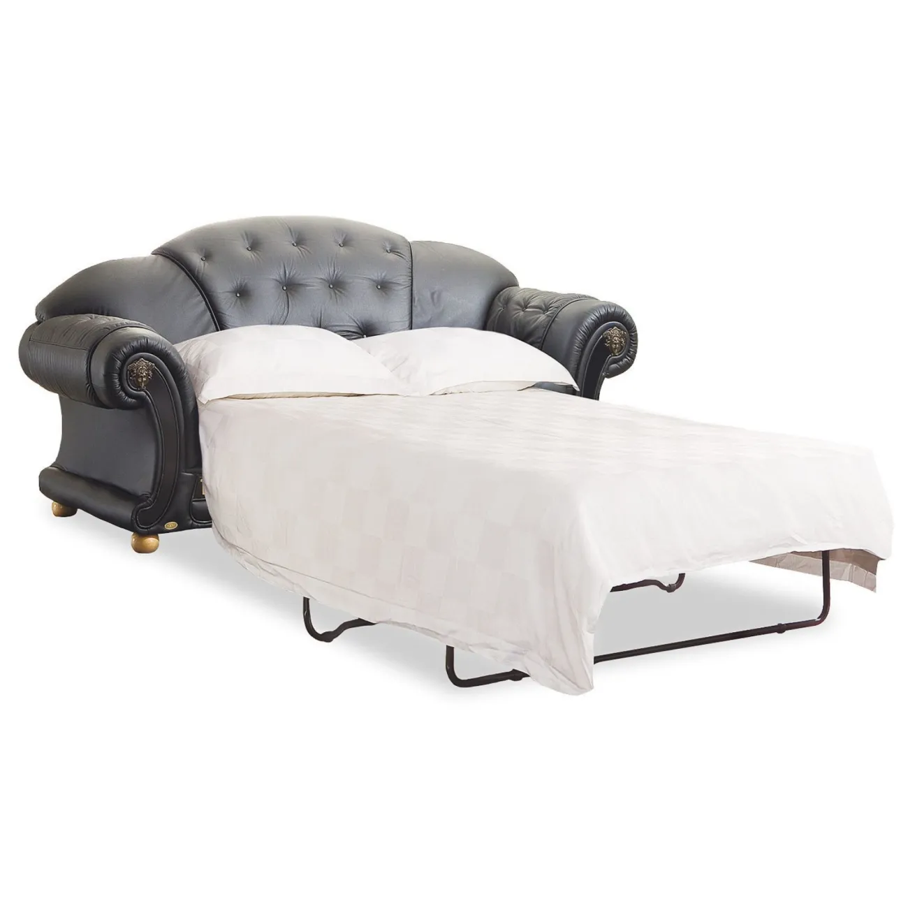 Диван-кровать Versace (3-х местный) черный (VERSUS) ESF