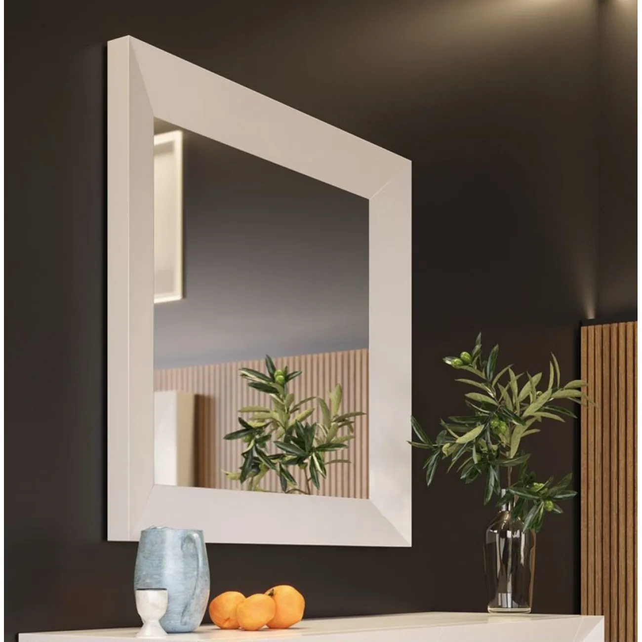 Зеркало FRANCO CARMEN 1018 белый ESF Зеркало FRANCO CARMEN 1018 белый ESF