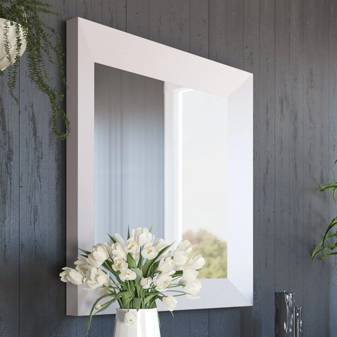 Зеркало FRANCO CARMEN 1018 белый ESF Зеркало FRANCO CARMEN 1018 белый ESF