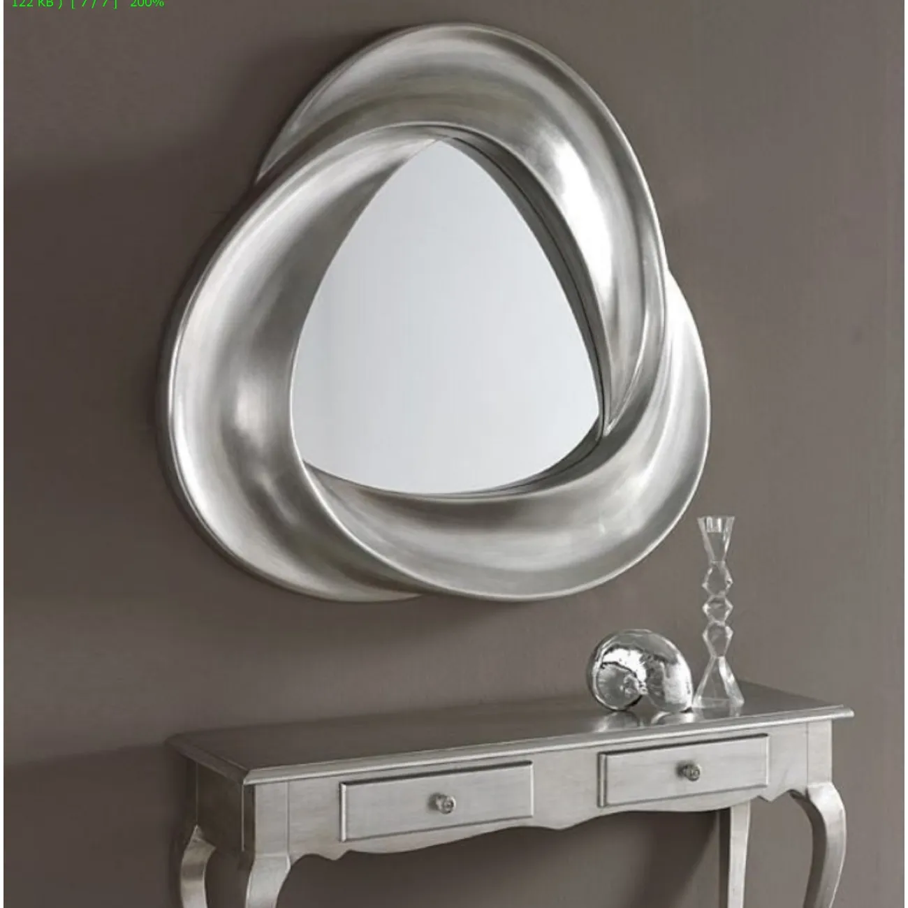 Зеркало PU178 серебро ESF Зеркало PU178 серебро ESF