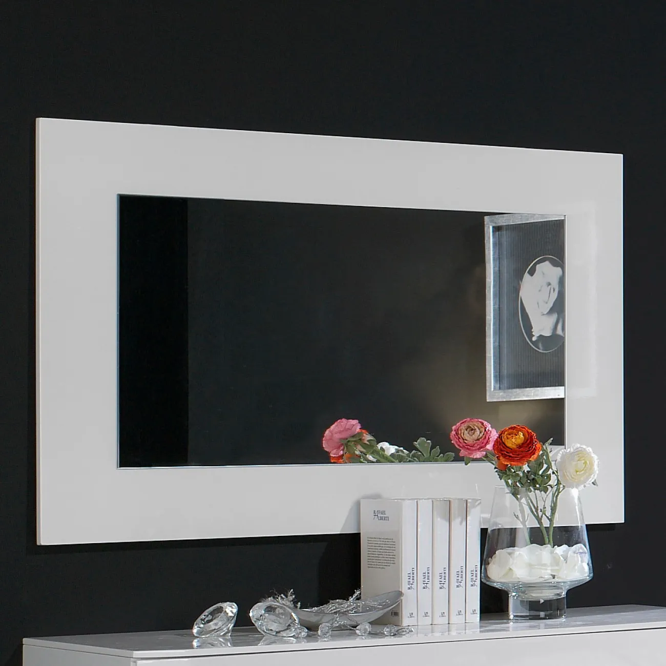 Зеркало Е-96 белое ESF 